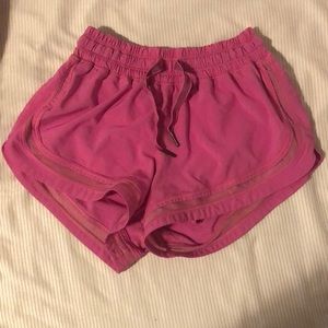 Hot Pink Lululemon Shorts